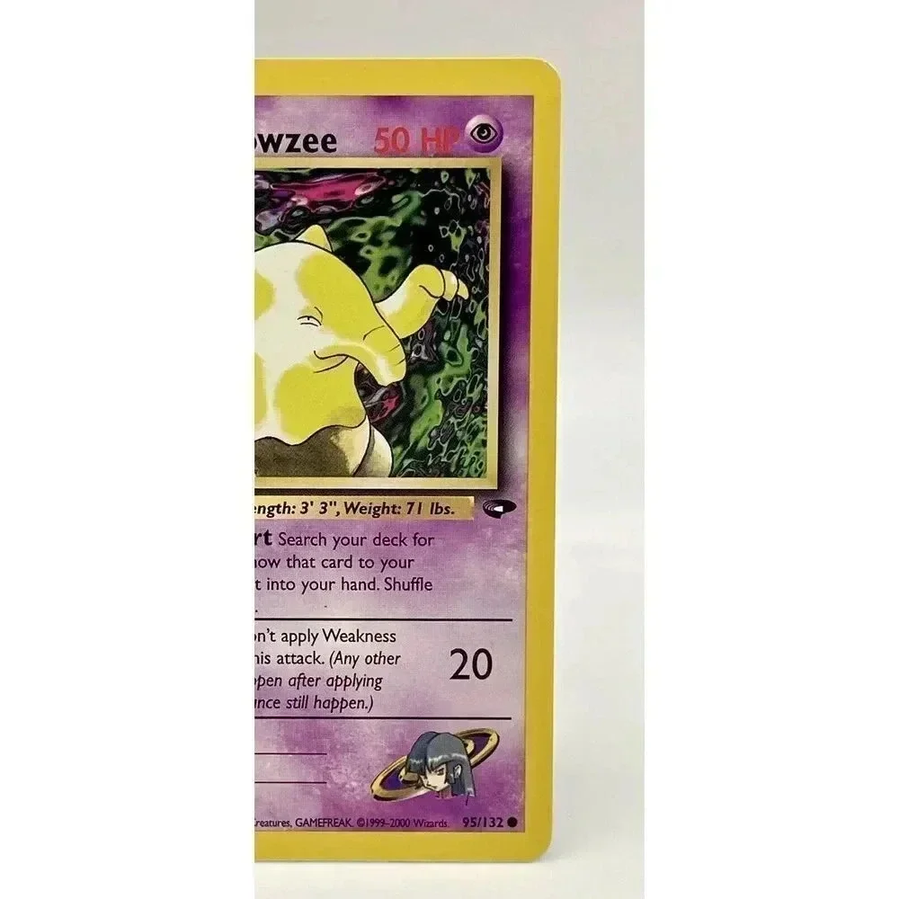 Sabrina's Drowzee 95/132 Pokemon Card Gym‎ Challenge Non Holo Vintage 2000 NM